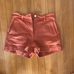 Everlane cotton twill shorts size 2